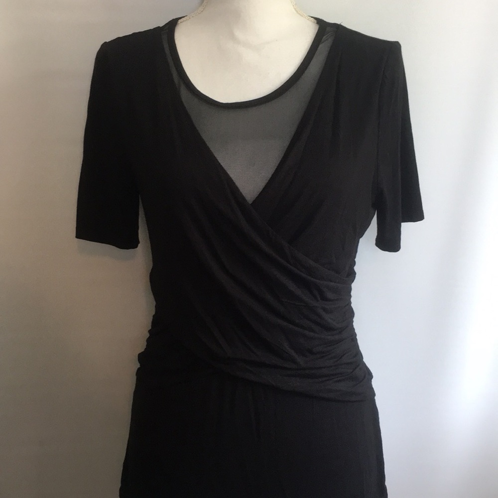 Market & spruce stitch fix mesh insert top